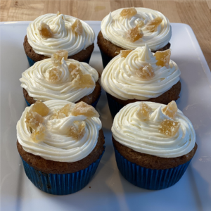 Pumpkin-Ginger Cupcakes